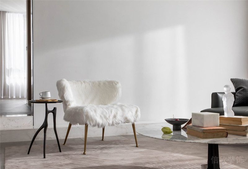 深圳羅湖區(qū)溫馨的簡(jiǎn)約風(fēng)家居裝修空間休閑區(qū)效果圖