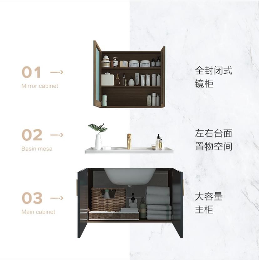 九牧浴室柜細節(jié)展示1