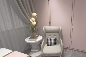 羅湖區(qū)東門(mén)美容店裝修設(shè)計(jì)休息洽談區(qū)