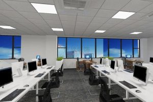 深圳現(xiàn)代簡約辦公室裝修設(shè)計 公共辦公區(qū) 2