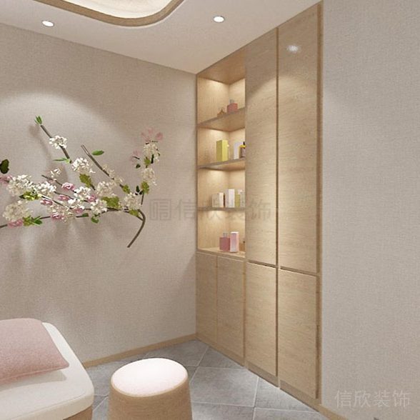 深圳福田景田美容店裝修設(shè)計展示柜 588×588