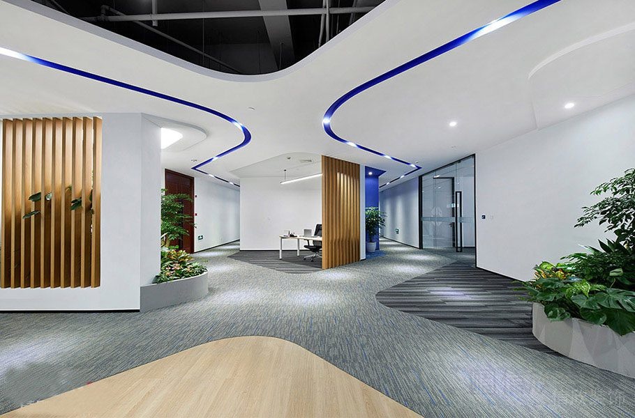 深圳龍華民治科技辦公室裝修設(shè)計9