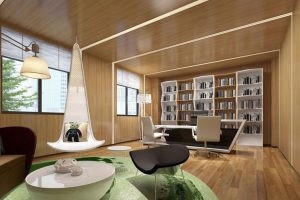 深圳南山舞蹈學(xué)校裝修設(shè)計(jì)校長辦公室