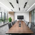 深圳羅湖區(qū)華潤(rùn)大廈現(xiàn)代簡(jiǎn)約風(fēng)格辦公室設(shè)計(jì)案例會(huì)議室效果圖