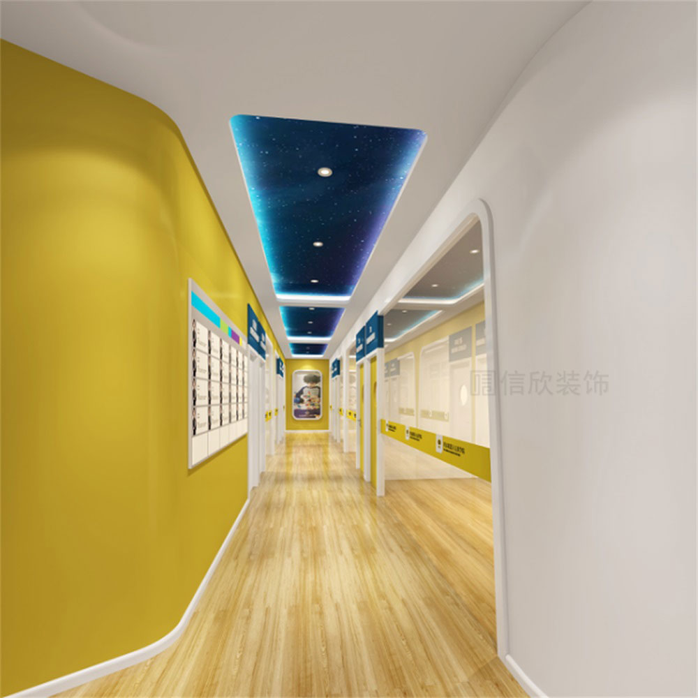 深圳市寶安區(qū)松崗貝爾機(jī)器人兒童學(xué)院培訓(xùn)機(jī)構(gòu)走廊