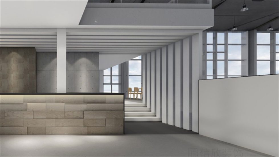 文化石矮隔斷墻效果圖