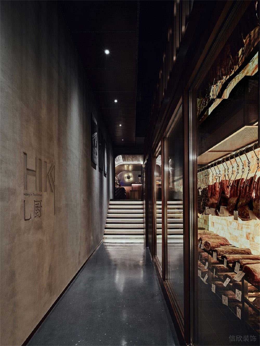 深圳龍華簡約美式風(fēng)格私房菜餐飲店裝修設(shè)計(jì)工藝細(xì)節(jié)