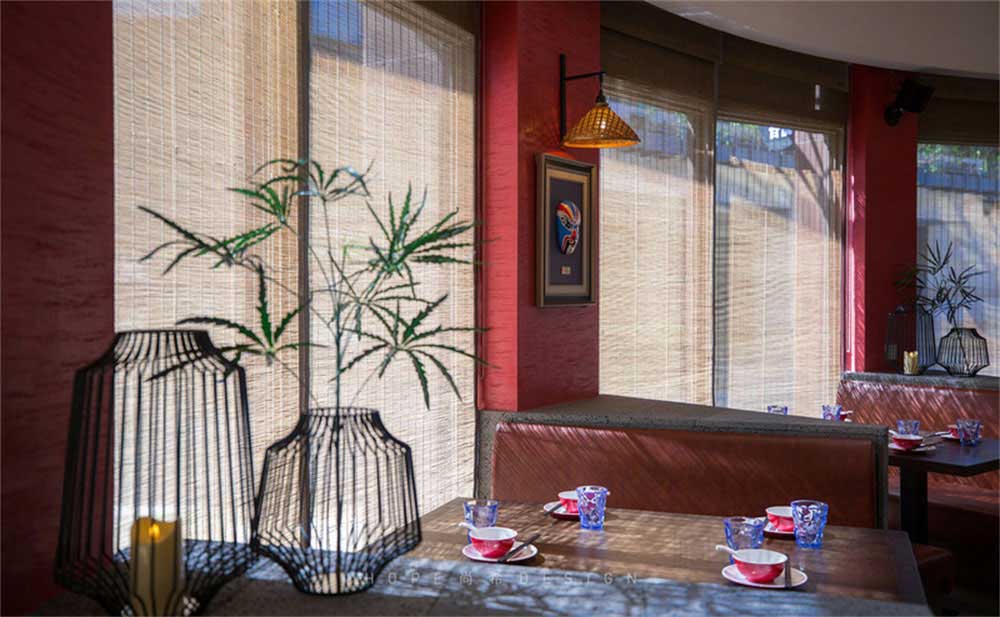 深圳鹽田混搭風(fēng)美食廣場裝修設(shè)計軟裝陳設(shè)