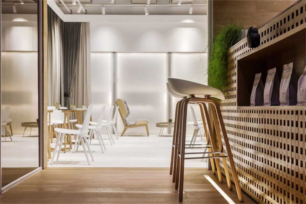 深圳羅湖簡約北歐風餐飲店裝修設計木地板 深圳羅湖簡約北歐風餐飲店裝修設計木地板