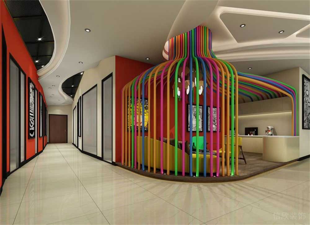 深圳市龍華區(qū)大浪藝術培訓學校過道