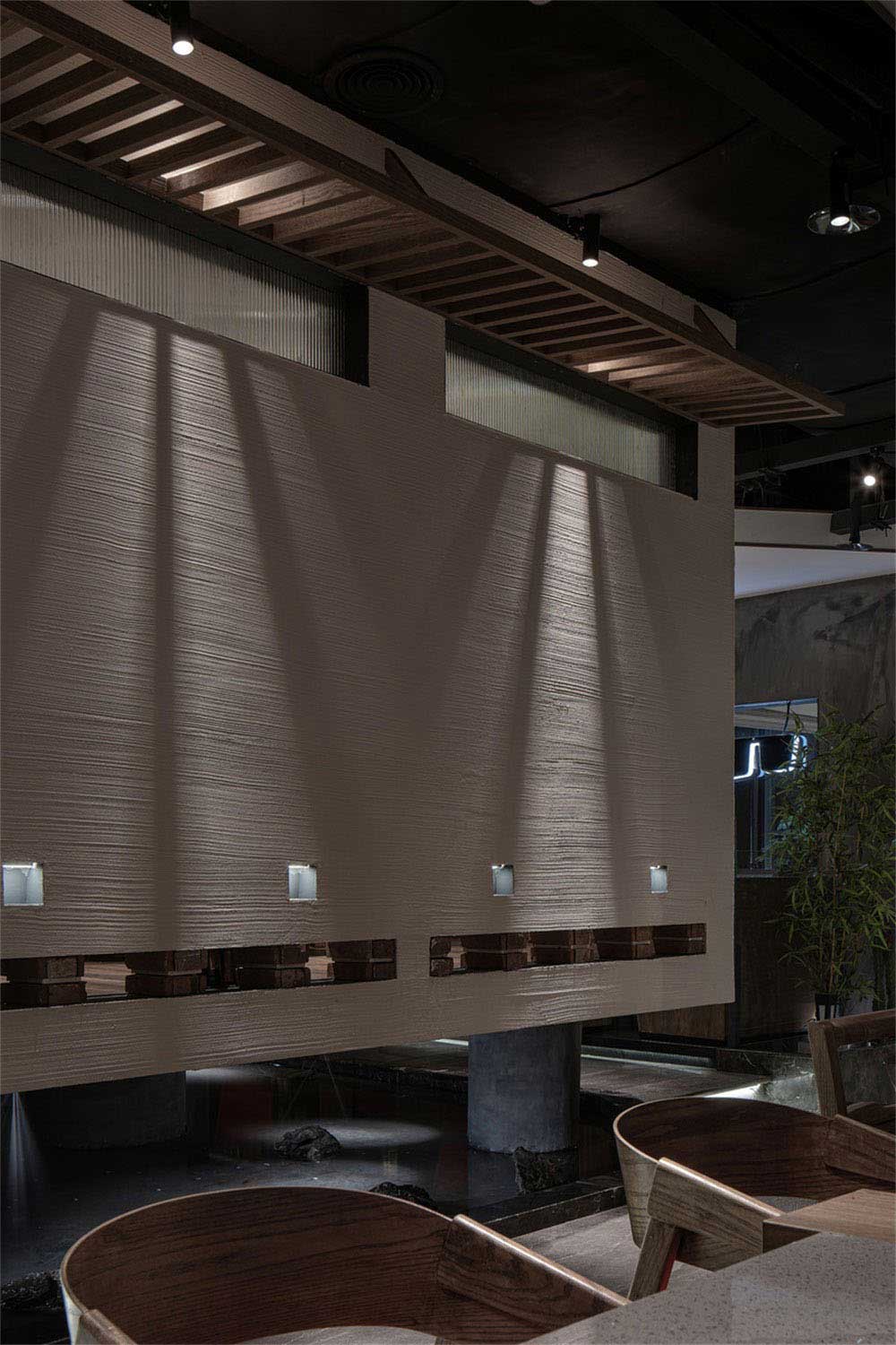 深圳羅湖工業(yè)風(fēng)火鍋店裝修設(shè)計工藝細(xì)節(jié)