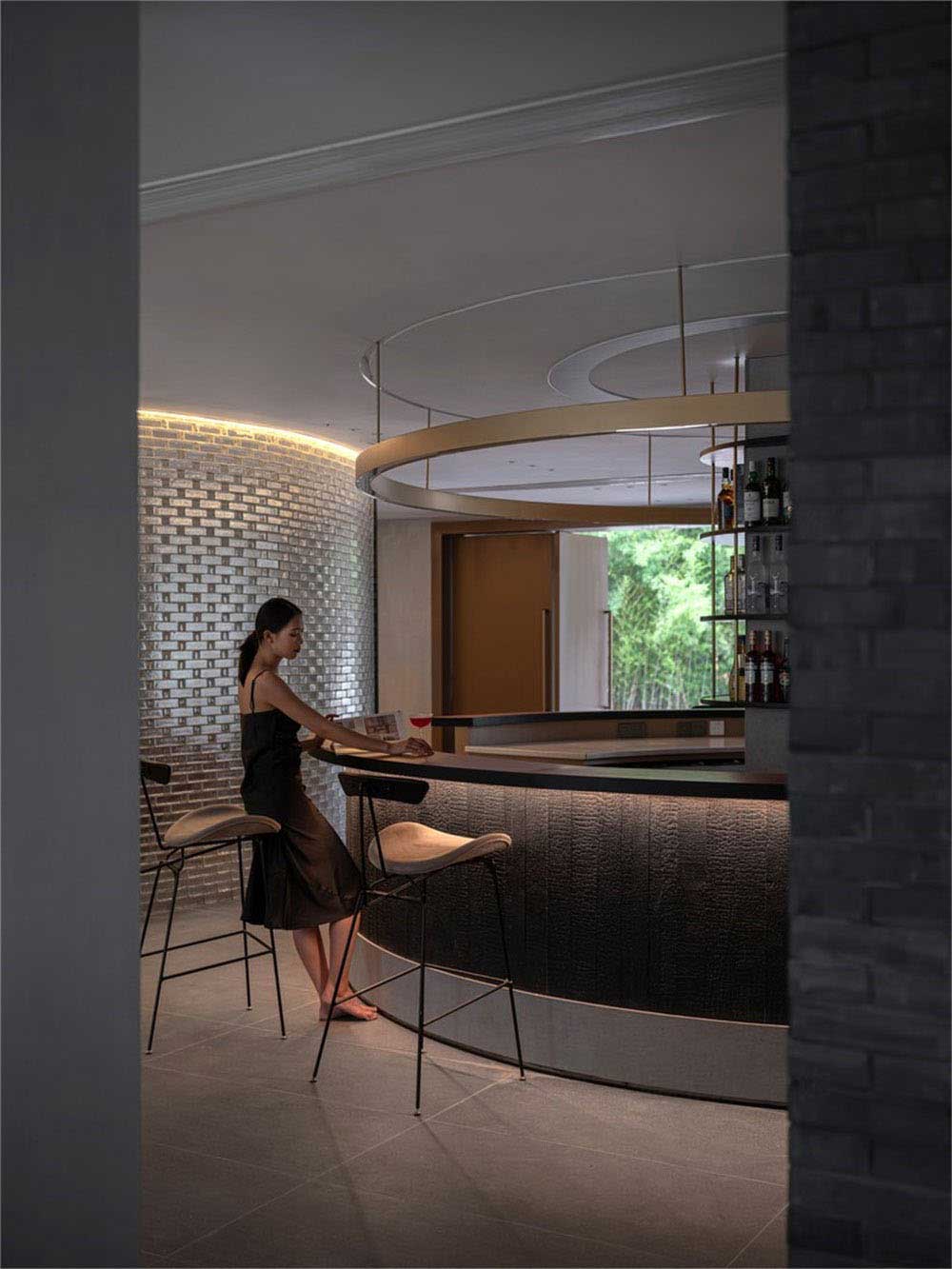 深圳南山簡約風格咖啡廳裝修設計案例工藝細節(jié)