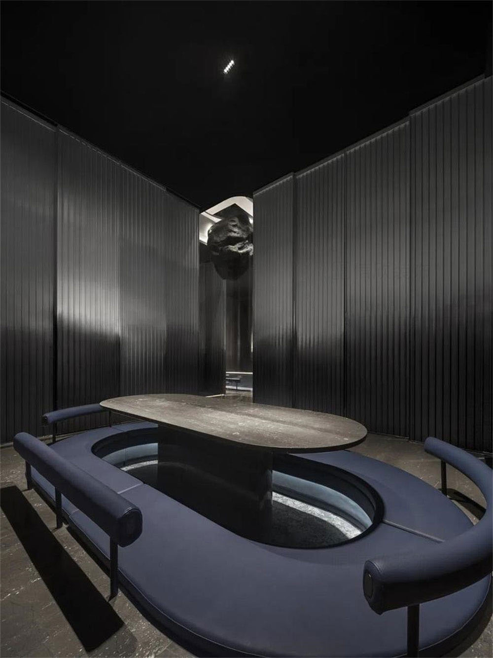 簡約風(fēng)格日本料理鐵板燒餐廳裝修設(shè)計(jì)商務(wù)包廂