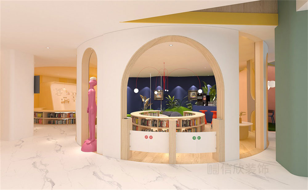 深圳市福田區(qū)華強(qiáng)美術(shù)培訓(xùn)學(xué)校畢加索國(guó)際美術(shù)教育休息區(qū)