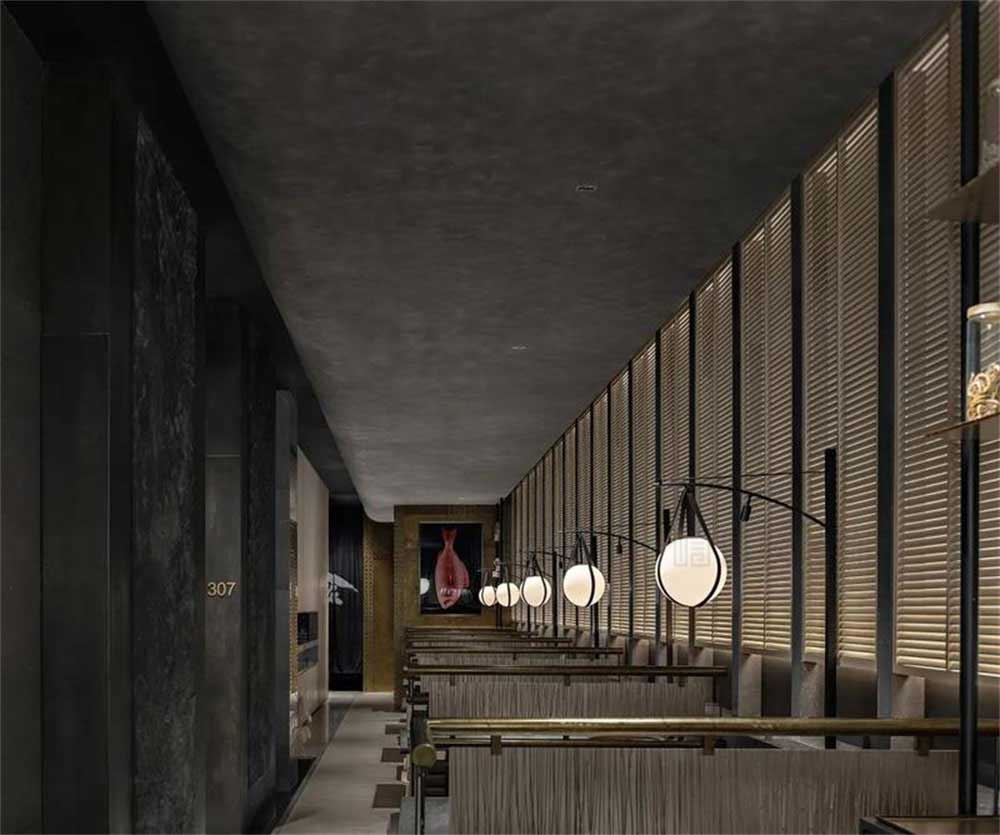 簡約風(fēng)格日本料理鐵板燒餐廳裝修設(shè)計(jì)藝術(shù)裝飾畫