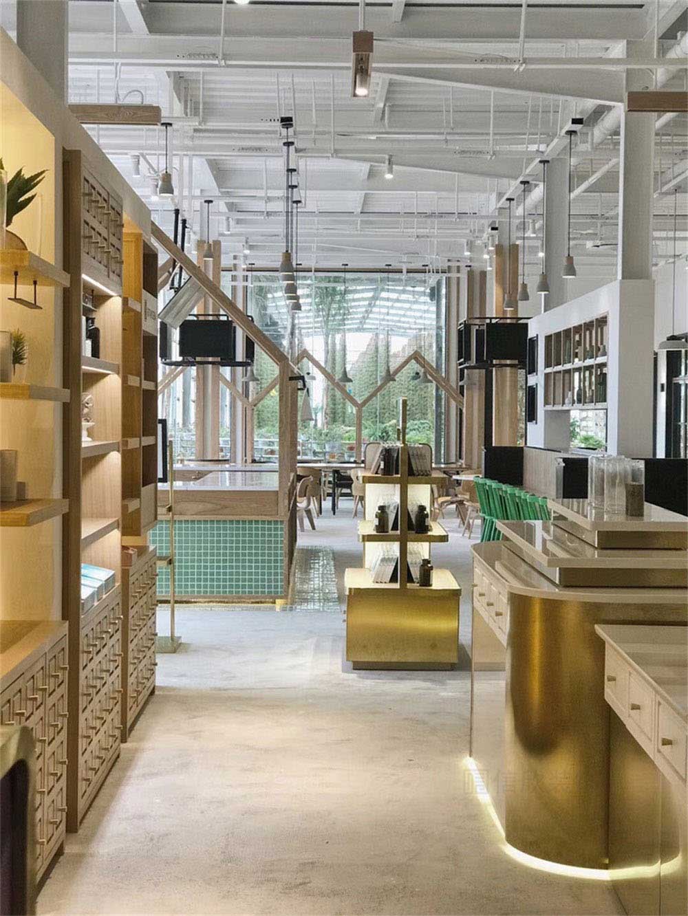 深圳南山工業(yè)風(fēng)餐飲店裝修設(shè)計(jì)氛圍調(diào)性