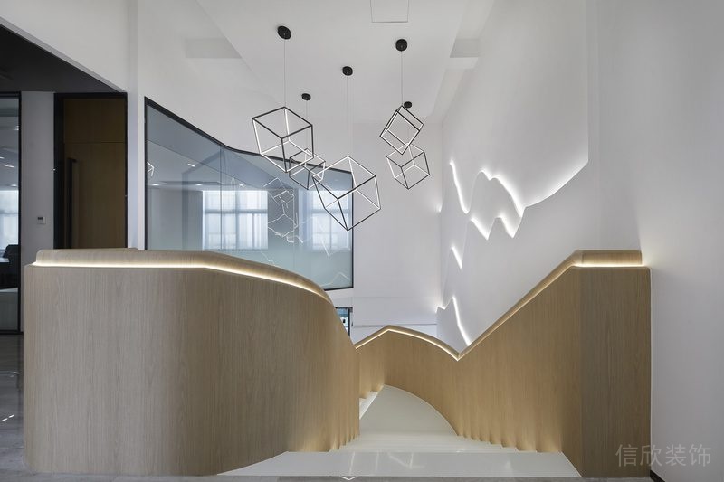 寶安區(qū)朗峻廣場(chǎng)現(xiàn)代簡(jiǎn)約風(fēng)格辦公室裝修設(shè)計(jì)動(dòng)線規(guī)劃