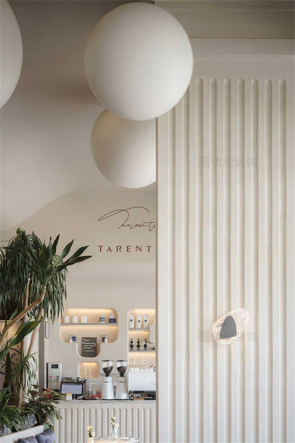 深圳寶安簡約風咖啡餐吧裝修設(shè)計色彩構(gòu)成