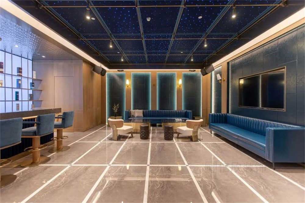 深圳龍崗藍調(diào)輕奢風(fēng)格酒吧裝修設(shè)計休閑娛樂歌舞廳