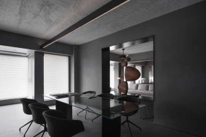 深圳龍崗區(qū)天安云谷二期極簡(jiǎn)風(fēng)格辦公室裝修會(huì)議室效果圖