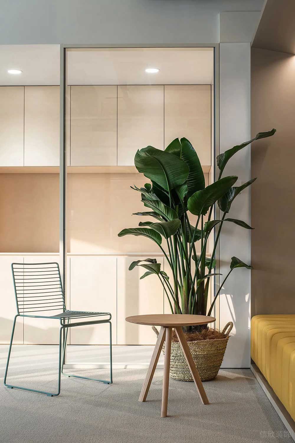 北歐風格辦公場所休息區(qū)空間設計裝修圖