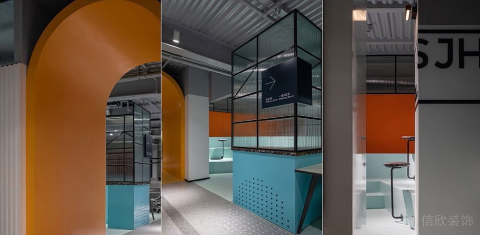 北歐工業(yè)風(fēng)辦公場(chǎng)所案例裝修圖