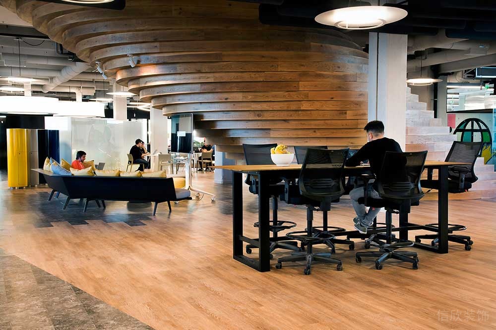 北歐工業(yè)風(fēng)商務(wù)辦公空間多功能辦公區(qū)裝修圖