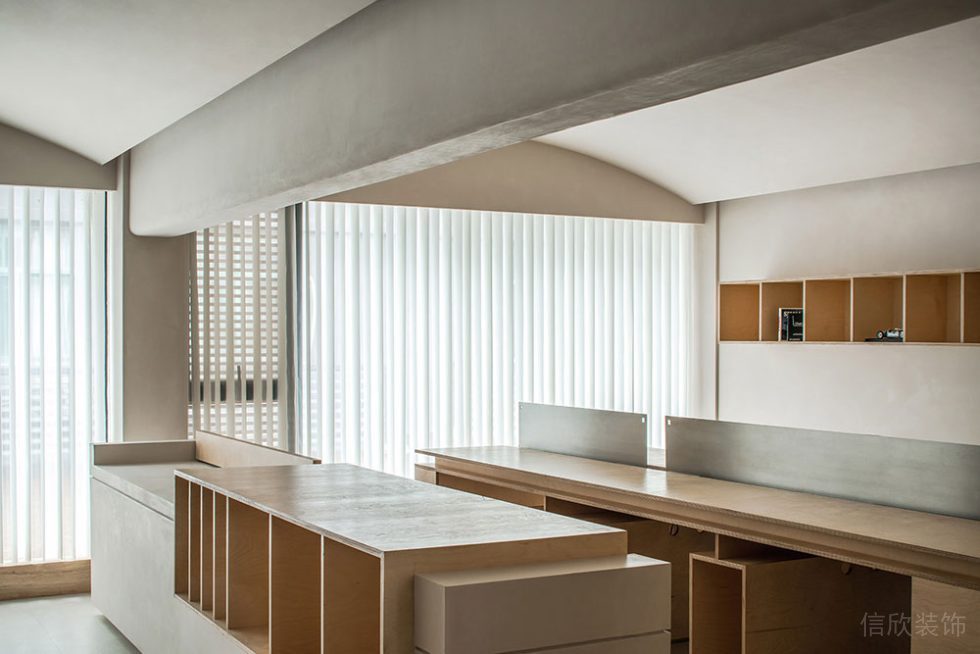 北歐工業(yè)風商務(wù)辦公室空間設(shè)計裝修圖