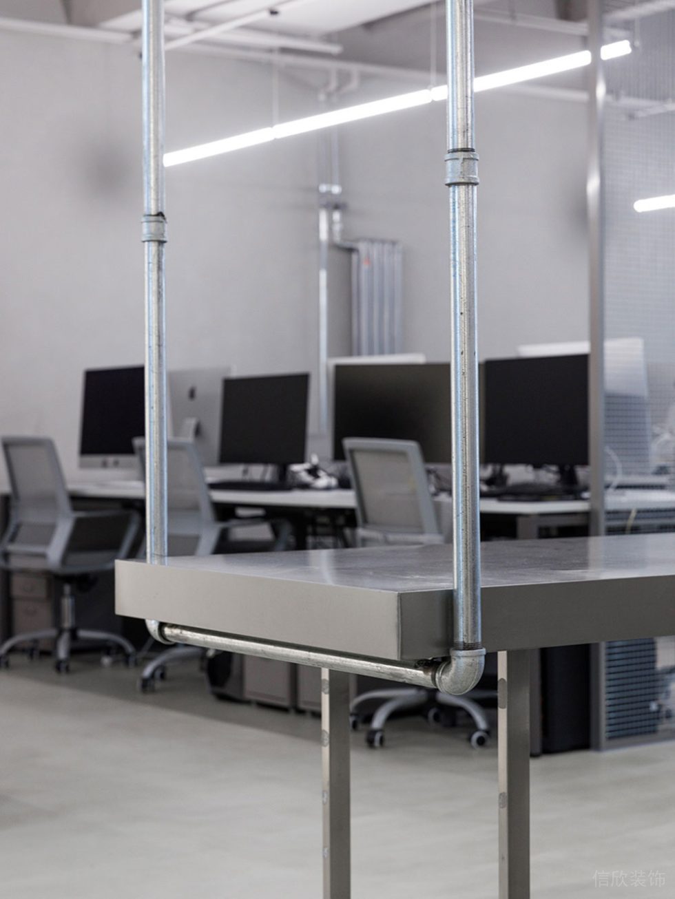 工業(yè)風辦公空間設(shè)計裝修圖