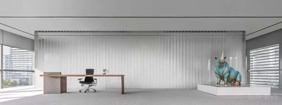 極簡風(fēng)格商務(wù)辦公室總監(jiān)辦公室設(shè)計案例裝修圖