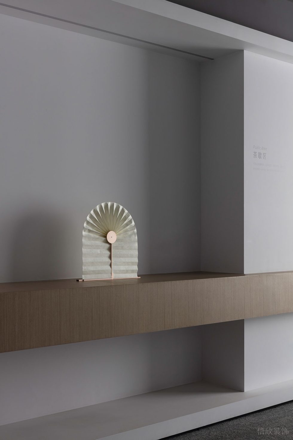 簡約風(fēng)格辦公場所案例走道空間設(shè)計(jì)裝修圖