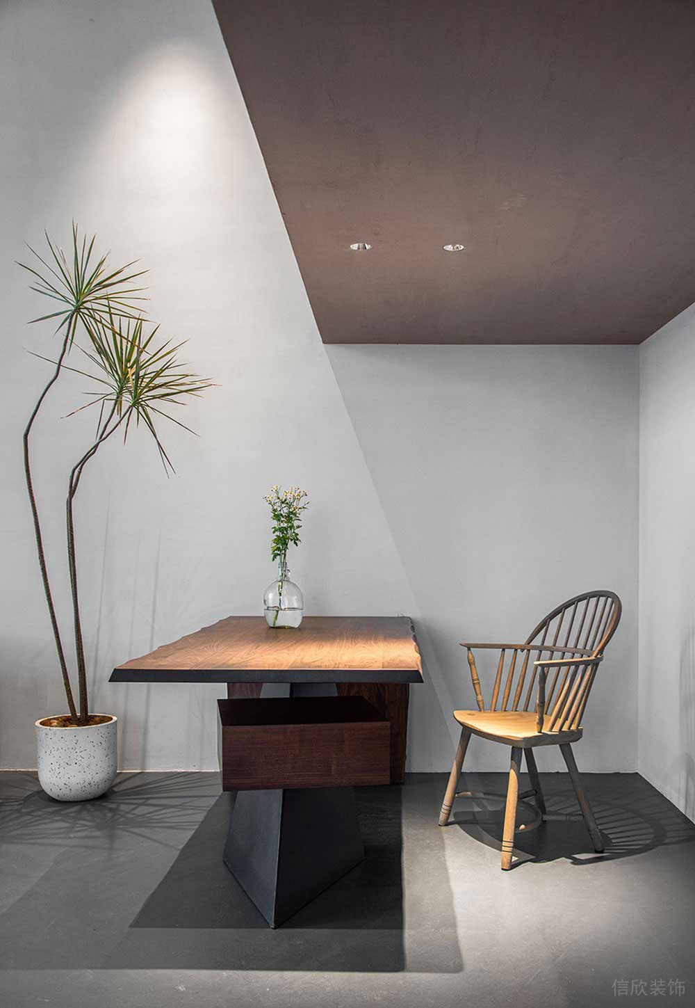 簡(jiǎn)約風(fēng)格辦公室工作區(qū)設(shè)計(jì)裝修圖