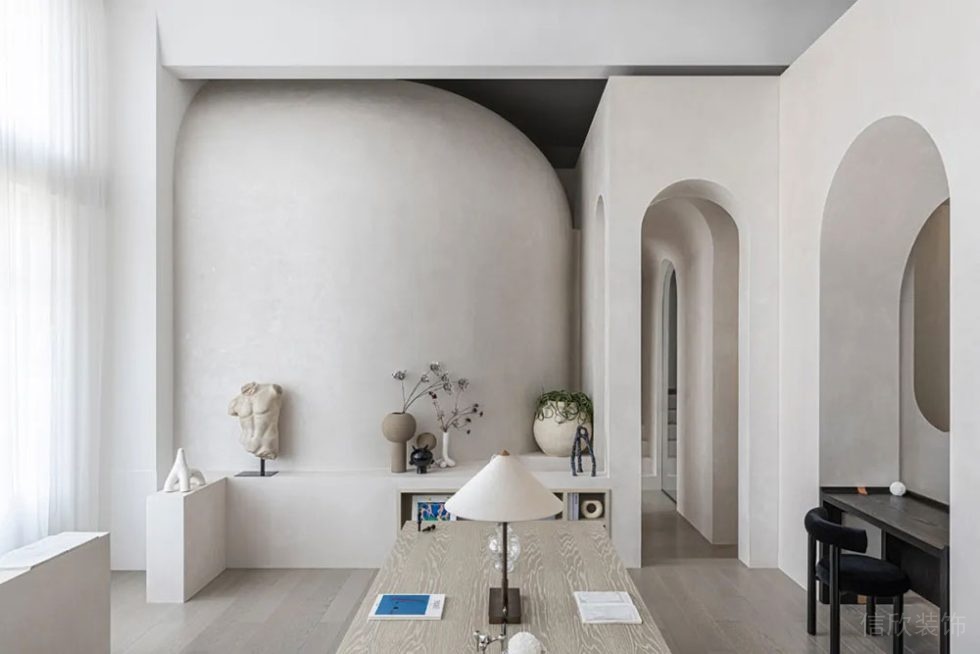 簡約風(fēng)格商務(wù)辦公場所休閑閱覽區(qū)空間設(shè)計(jì)裝修圖