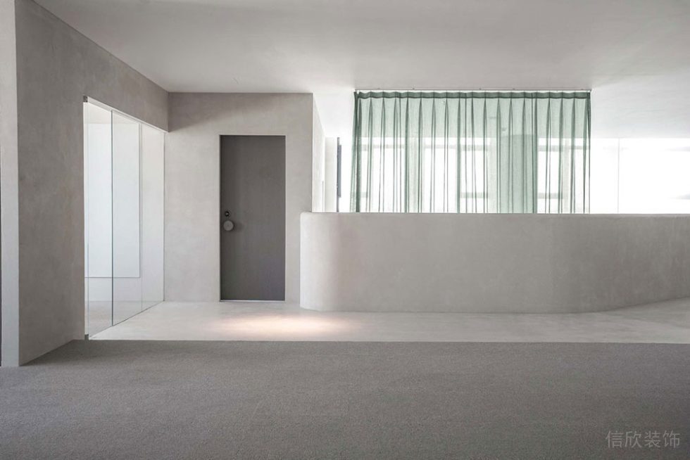 簡(jiǎn)約風(fēng)格商務(wù)辦公空間門(mén)廳裝修圖