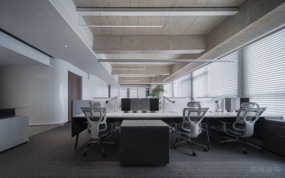 簡約工業(yè)風(fēng)辦公場所案例辦公廳設(shè)計裝修圖