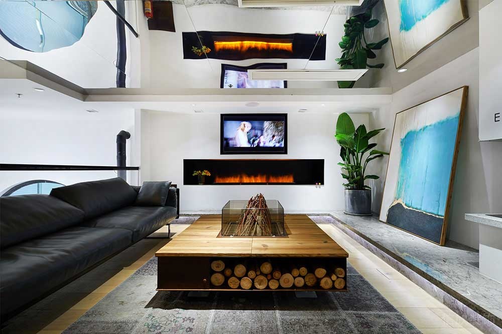 現(xiàn)代北歐風公共辦公室貴賓接待區(qū)裝修圖