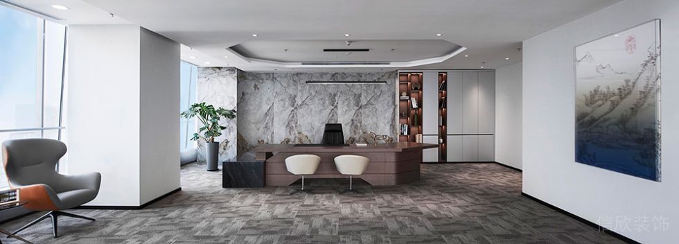 現(xiàn)代風(fēng)格辦公場(chǎng)所案例董事長(zhǎng)辦公室設(shè)計(jì)裝修圖