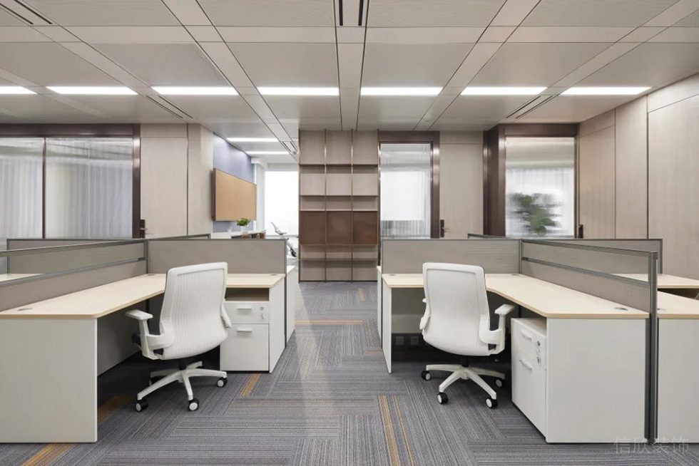 現(xiàn)代風(fēng)格辦公場(chǎng)所工作區(qū)設(shè)計(jì)裝修圖