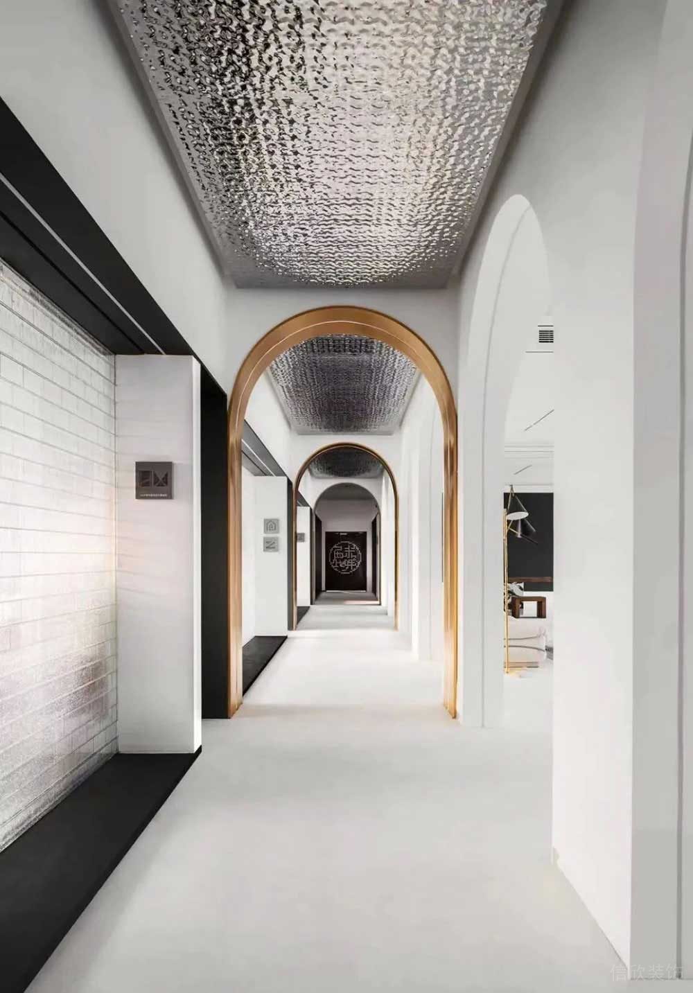 現(xiàn)代風(fēng)格辦公空間案例過廊區(qū)域設(shè)計(jì)裝修圖