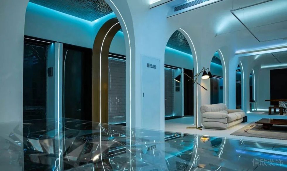 現(xiàn)代風(fēng)格辦公空間休閑區(qū)設(shè)計(jì)案例裝修圖