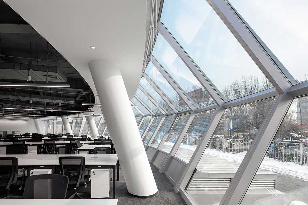 現(xiàn)代風格辦公室辦公大廳設(shè)計裝修圖