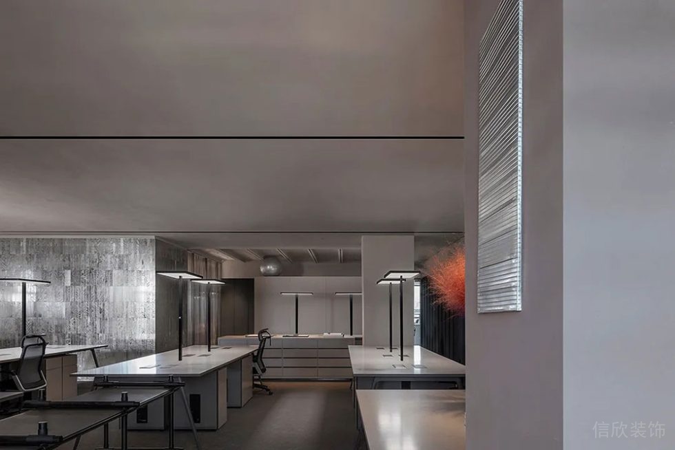 現(xiàn)代風格辦公室辦公廳裝修圖