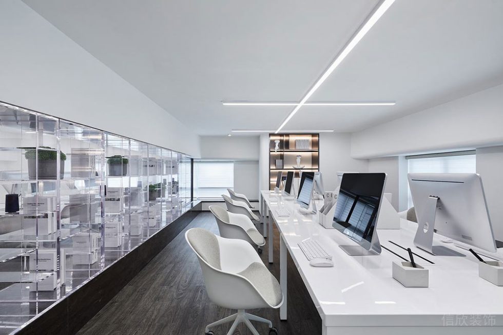 現(xiàn)代風(fēng)格辦公室公共辦公區(qū)設(shè)計(jì)裝修圖