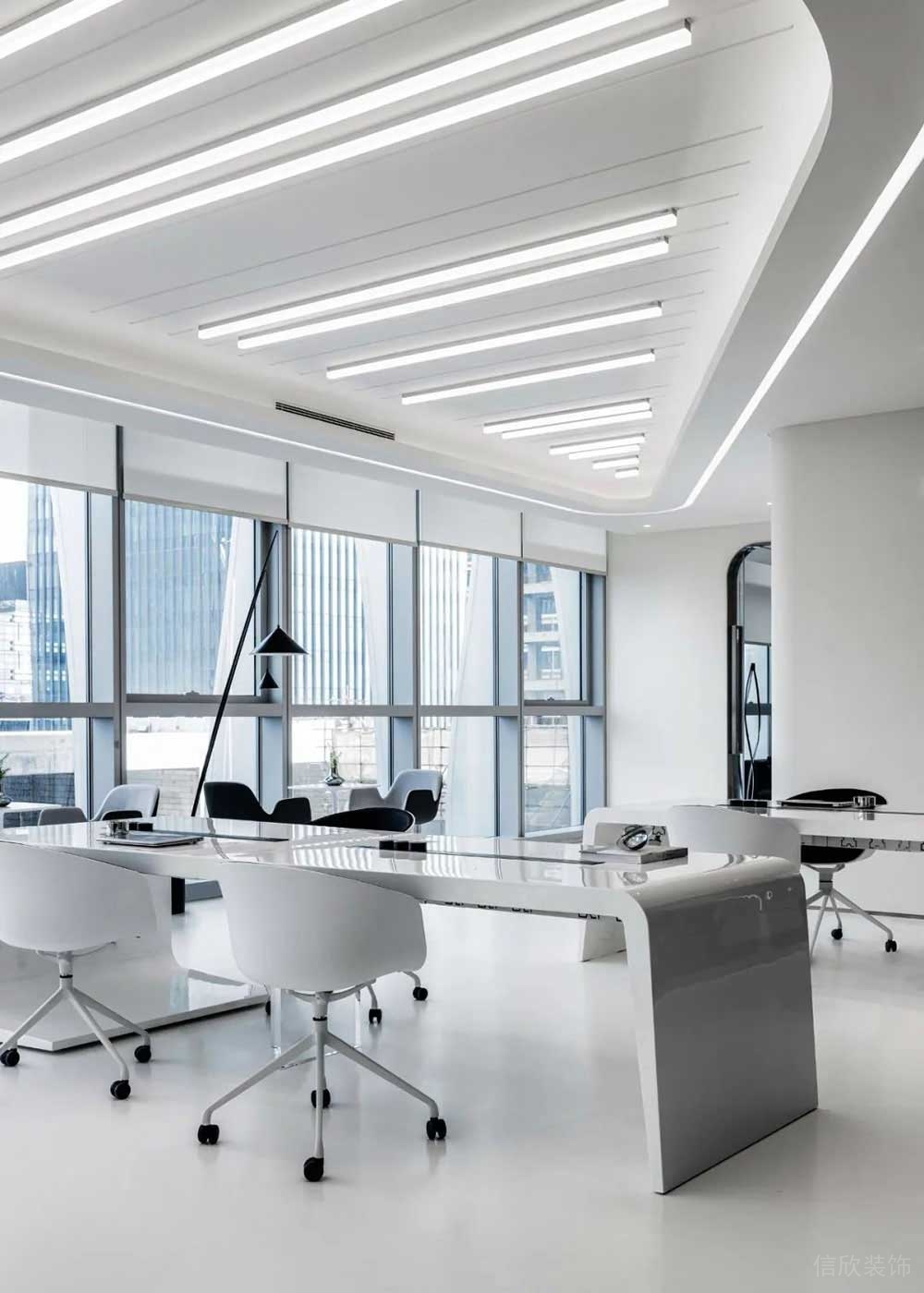 現(xiàn)代風(fēng)格辦公室設(shè)計(jì)案例裝修圖