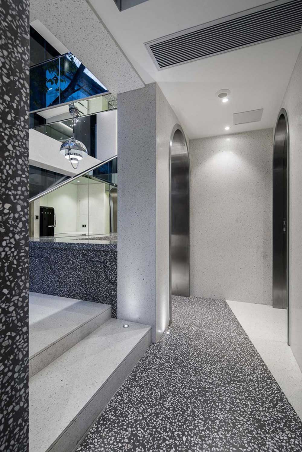 現(xiàn)代風(fēng)格辦公室項(xiàng)目過廊空間設(shè)計(jì)裝修圖