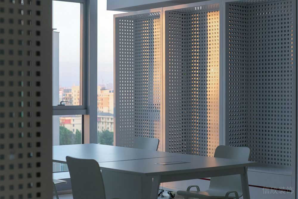 現(xiàn)代風(fēng)格辦公室項目商務(wù)洽談區(qū)裝修圖