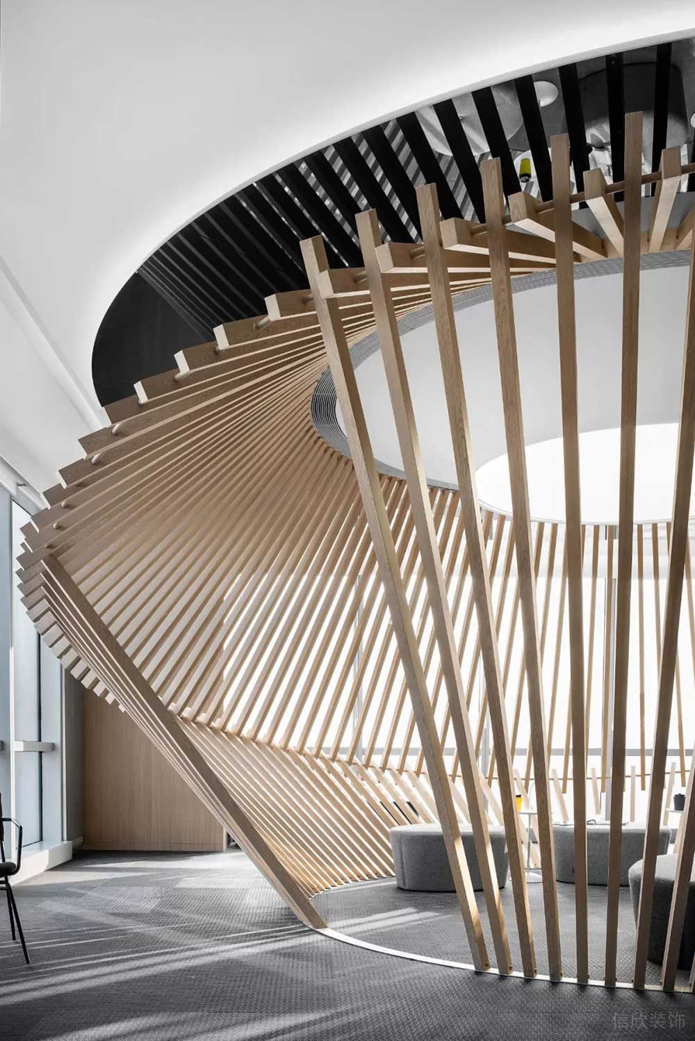 現(xiàn)代風(fēng)格辦公室休閑廳裝修圖