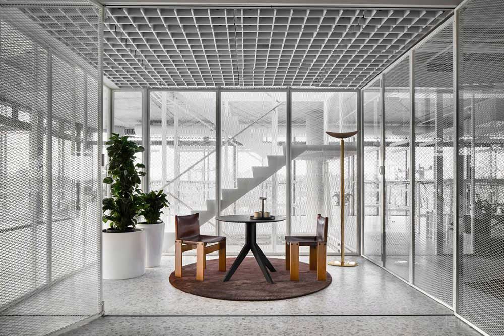 現(xiàn)代風格公共辦公室休閑洽談區(qū)裝修圖