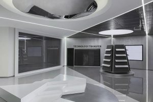 現(xiàn)代風(fēng)格商務(wù)辦公場所產(chǎn)品展廳空間設(shè)計(jì)裝修圖