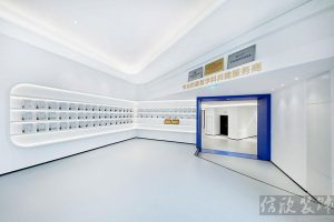 現(xiàn)代風(fēng)格商務(wù)辦公室企業(yè)文化展廳空間裝修圖